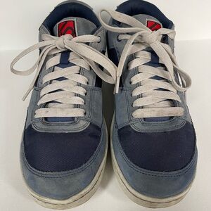 Men’s Spitfire Five ten blue suede retro sneakers size 10